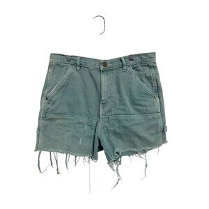 BDG Cutoff Carpenter Short Urban Outfitters Size 31 Green